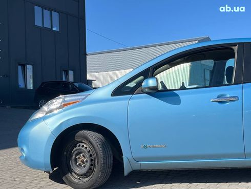 Nissan Leaf 2014 синий - фото 34