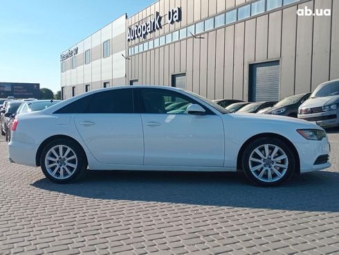 Audi A6 2014 белый - фото 5
