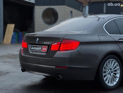 BMW 5 серия 2011 коричневый - фото 12