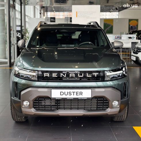 Renault Duster 2024 зеленый - фото 2