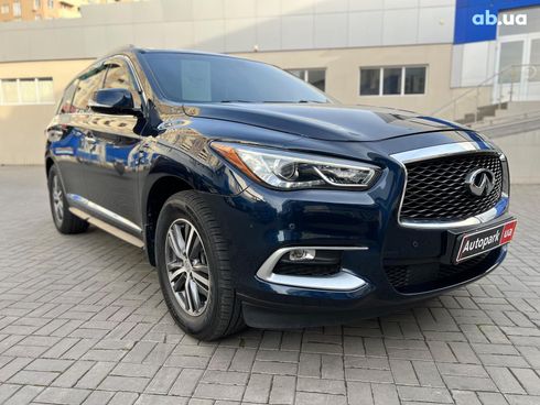 Infiniti QX60 2016 синий - фото 3