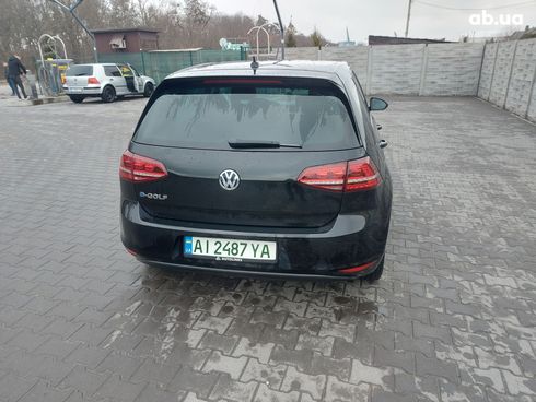 Volkswagen e-Golf 2015 черный - фото 4