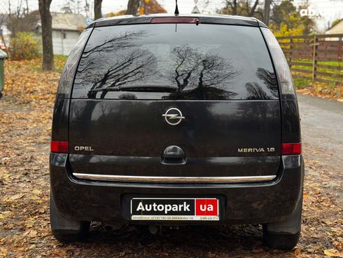 Opel Meriva 2006 черный - фото 11