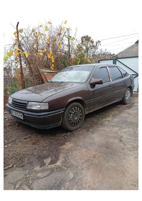 Opel Vectra 1992 фиолетовый - фото 2