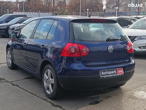 Volkswagen Golf 2005 синий - фото 9