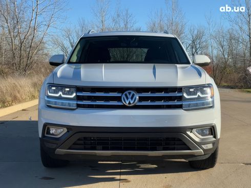 Volkswagen Atlas 2019 белый - фото 2