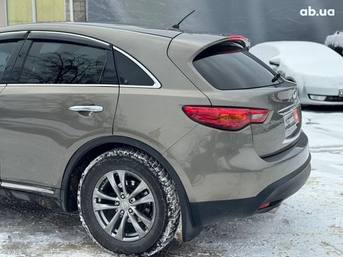 Infiniti fx 35 2008 серый - фото 9