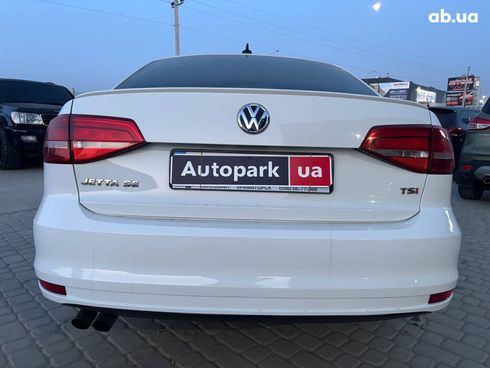 Volkswagen Jetta 2015 белый - фото 18