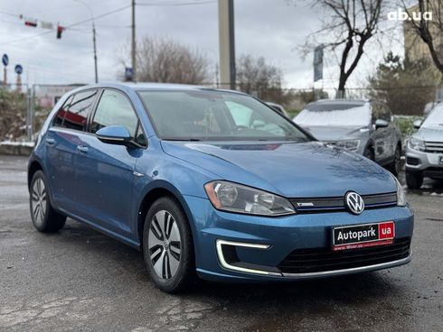 Volkswagen e-Golf 2015 синий - фото 4