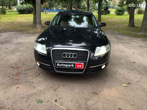 Audi A6 2006 черный - фото 2