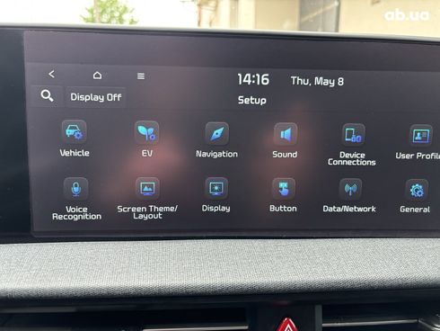 Kia EV6 2022 синий - фото 16