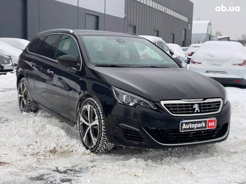 Peugeot 308 2015 черный - фото 3