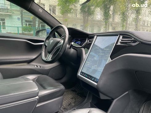 Tesla Model S 2015 синий - фото 21