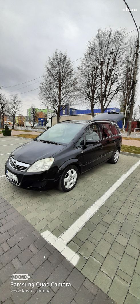 Opel Zafira 2008 черный - фото 12
