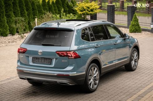 Volkswagen Tiguan Allspace 2020 голубой - фото 6