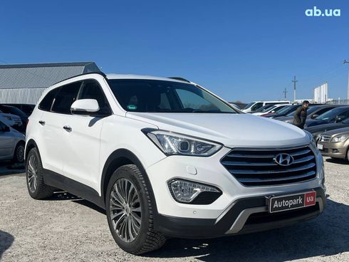 Hyundai Santa Fe 2014 белый - фото 2