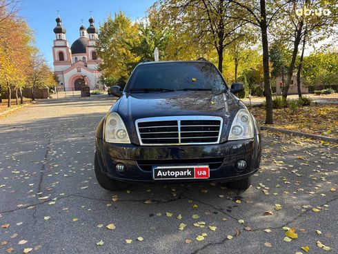 SsangYong Rexton 2007 синий - фото 8