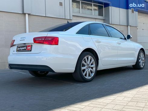 Audi A6 2014 белый - фото 23