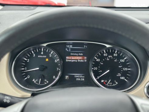 Nissan Rogue 2016 красный - фото 13