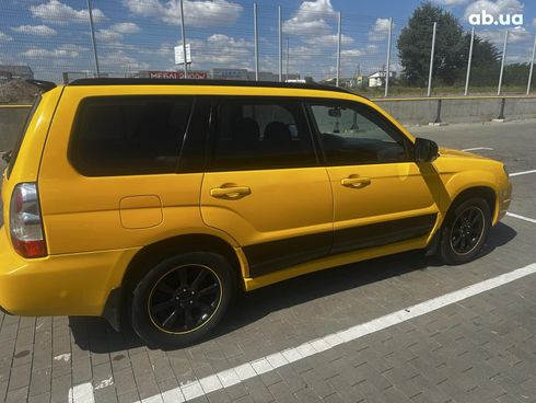 Subaru Forester 2007 желтый - фото 8