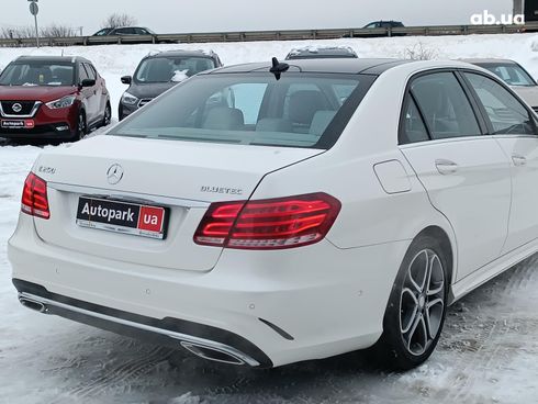 Mercedes-Benz E-Класс 2014 белый - фото 13