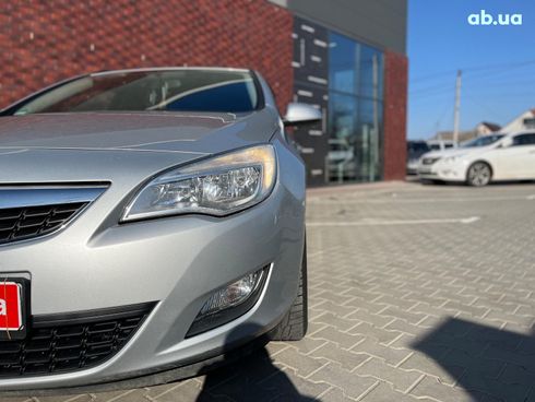 Opel astra j 2011 серый - фото 6