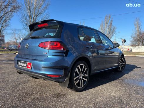 Volkswagen Golf 2016 синий - фото 5