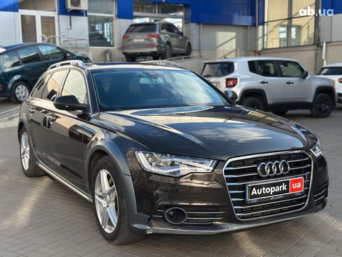 Audi a6 allroad 2013 коричневый - фото 3