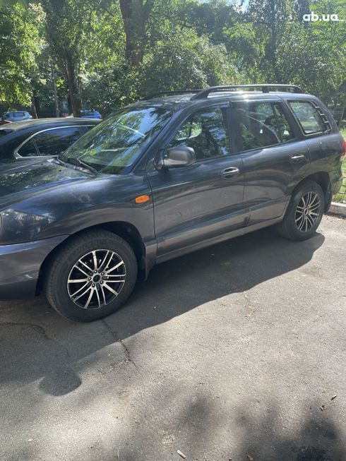 Hyundai Santa Fe 2006 синий - фото 3