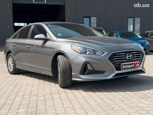 Hyundai Sonata 2017 серый - фото 13