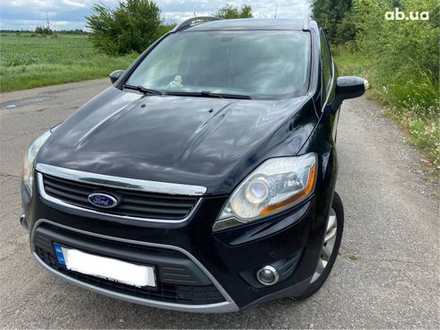 Ford Kuga 2011 черный - фото 2