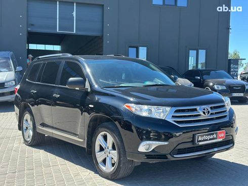 Toyota Highlander 2013 черный - фото 12