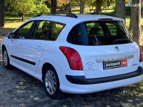 Peugeot 308 2008 белый - фото 8