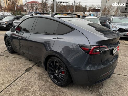 Tesla Model Y 2021 серый - фото 7