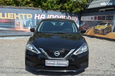 Nissan Sentra 2017 черный - фото 2