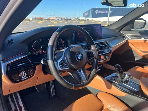 BMW 5 серия 2020 синий - фото 17
