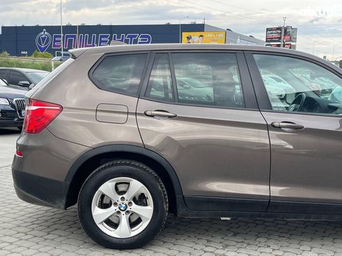 BMW X3 2010 коричневый - фото 11