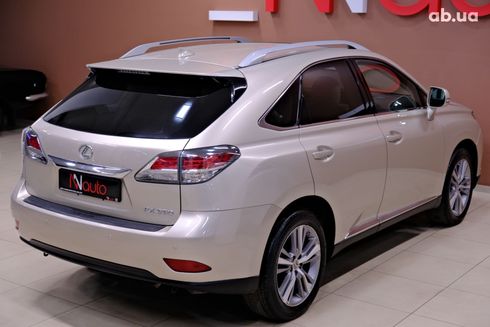 Lexus RX 2014 бежевый - фото 5