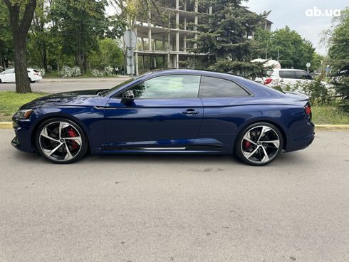 Audi RS 5 2019 синий - фото 8