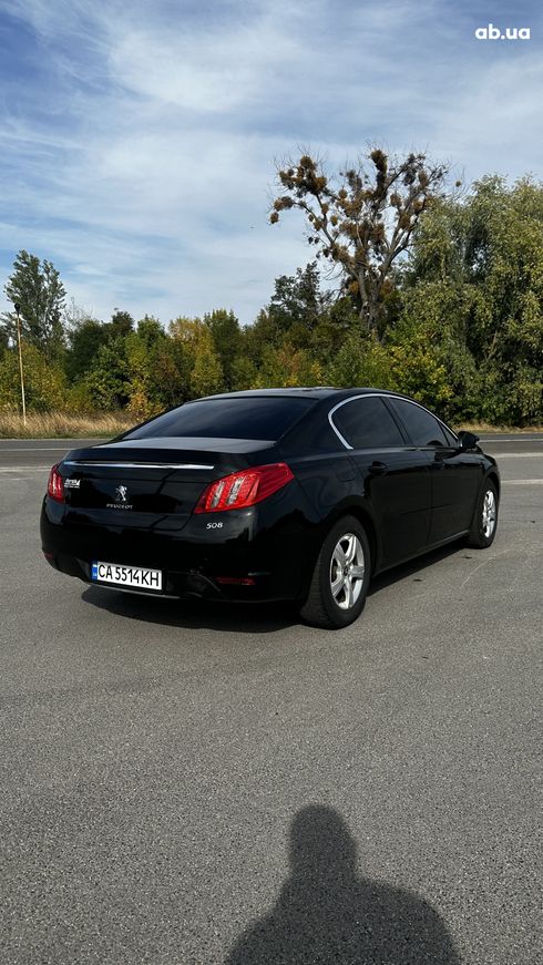 Peugeot 508 2011 черный - фото 5