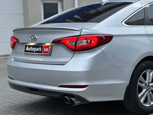 Hyundai Sonata 2015 серый - фото 8