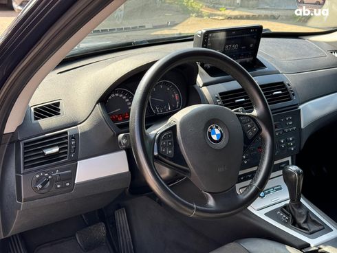 BMW X3 2008 синий - фото 16