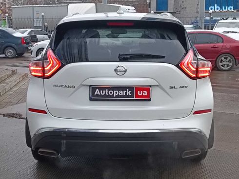 Nissan Murano 2017 белый - фото 8