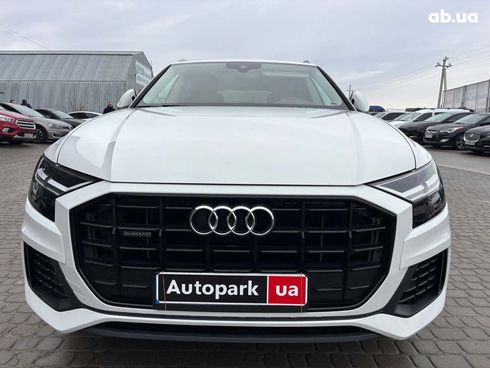 Audi Q8 2019 белый - фото 2