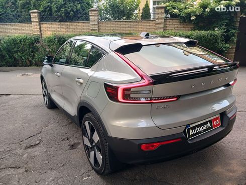 Volvo C40 2022 серый - фото 11