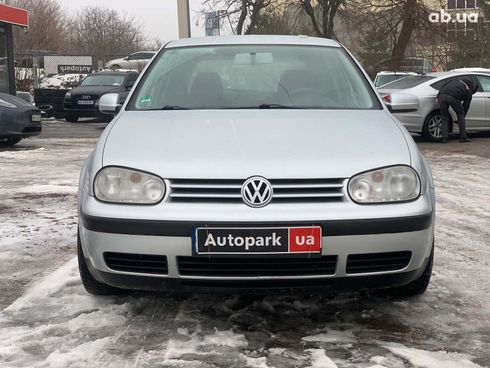 Volkswagen Golf 2001 серый - фото 2