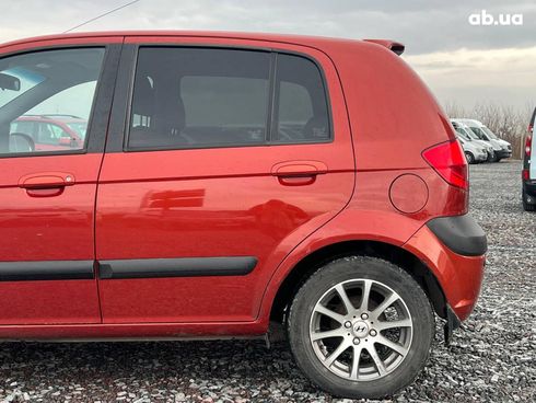Hyundai Getz 2007 красный - фото 11