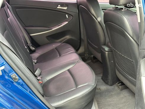 Hyundai Accent 2016 синий - фото 15