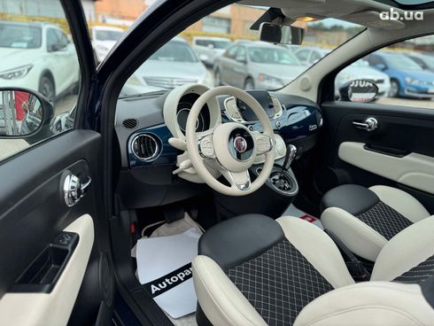 Fiat 500 2021 синий - фото 11