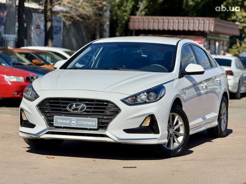 Hyundai Sonata 2017 белый - фото 8